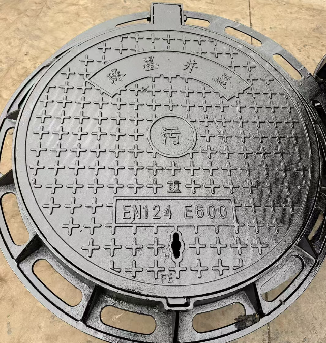 乌坡镇球墨铸铁五防井盖展示